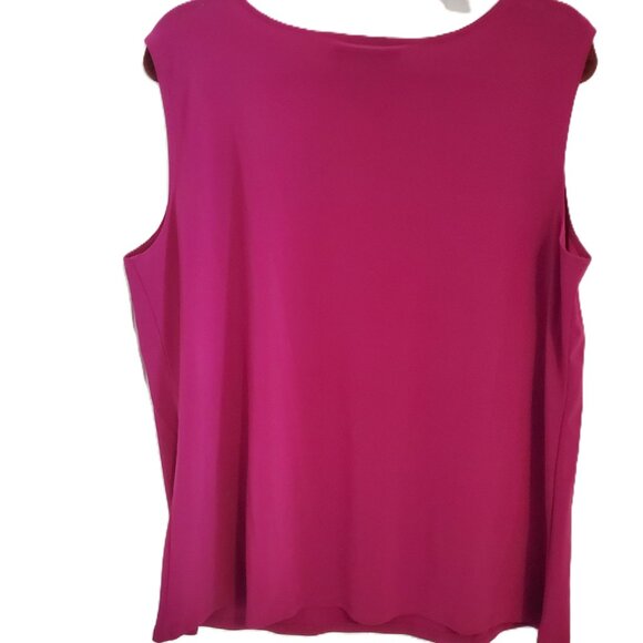 Antthony Original Women 2 piece top, Fushia, 1X - Picture 10 of 13